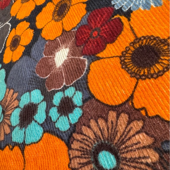 Lucy & Yak Lucy Freyja Corduroy Dress Dawn Floral Print Size Small - Picture 7 of 16